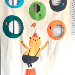 Crate & Barrel The Land of Nod bean bag toss game.